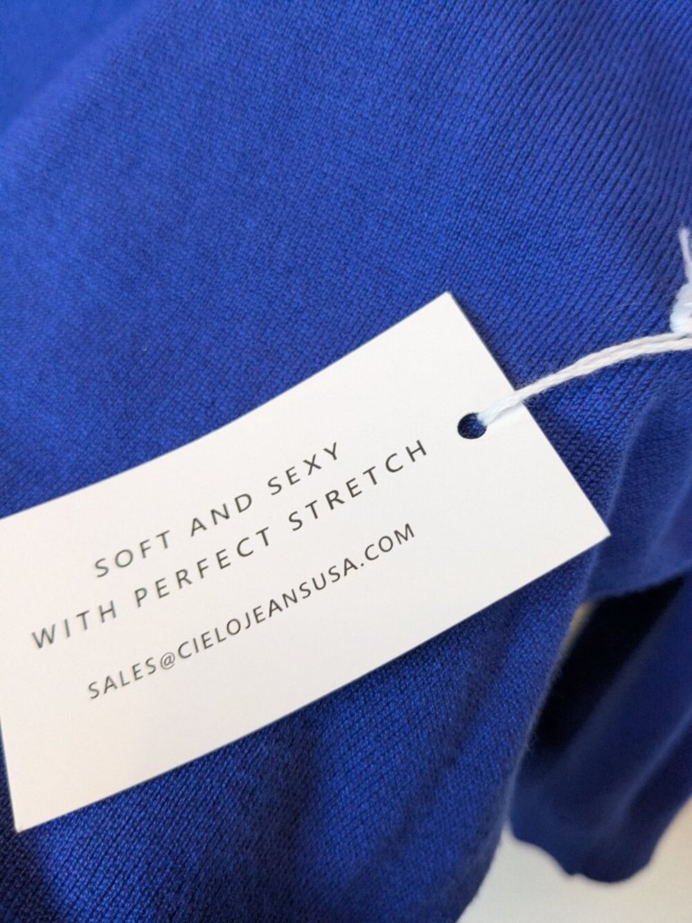 NEW Royal Blue Shrug / Crop Sweater - Picture 5 of 7